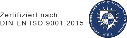 Zertifiziert nach DIN EN ISO 9001:2015